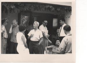 Perhaps Evelyn Brandon, Donald and Elaine Mullins, Garth Moodie
